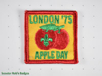 Click to enlarge 1975 Apple Day London